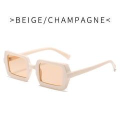 Rectangle Sunglasses Punk Anti Glare UV400