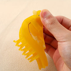 Acrylic Bird Shape Hair Claw Non slip Shark Claw Hair Accessories