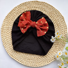 Baby Thin Headband Soft Bowtie Hat Newborns