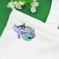 Dragon Zinc Alloy Emblem Pin for Halloween Party
