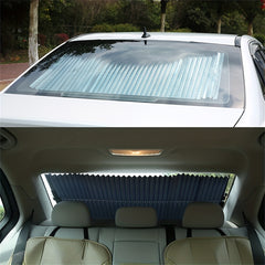 Car Auto Retractable Folding Sunshade Curtain