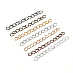 30pcs Bulk Bracelet Necklace Extension Chains 1.969in for DIY Jewelry Making