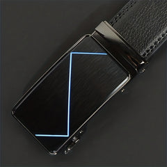 High Buckle Men's Belt Automatic Buckle Belt Business