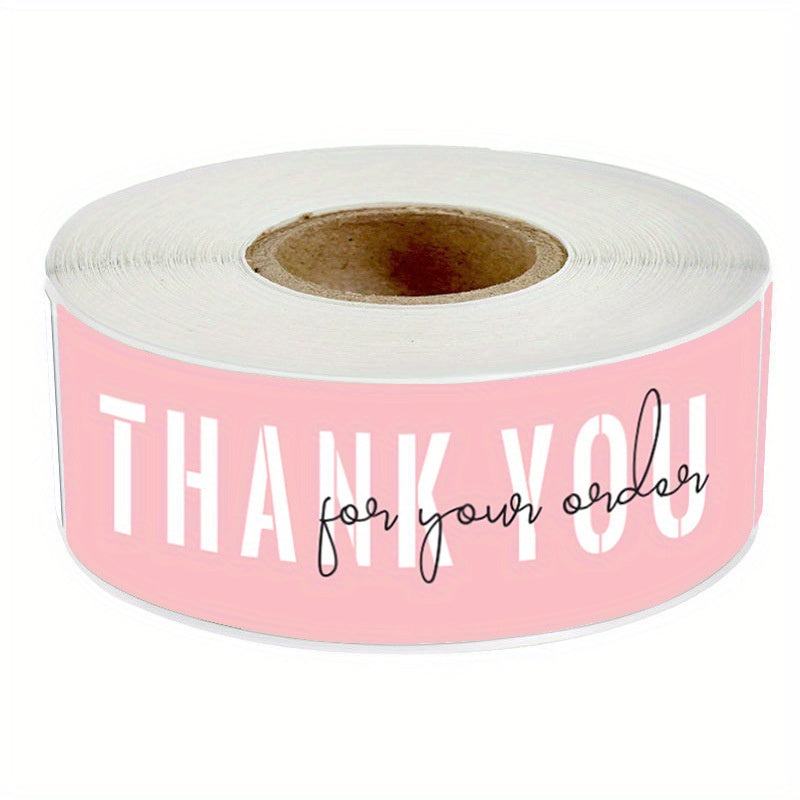 120 Thank You Stickers Self Adhesive Labels Gift Sealing Stickers Packaging