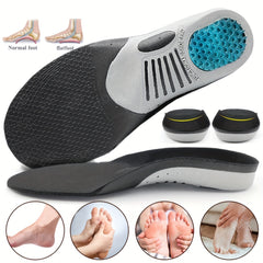 Orthopedic Insoles with Arch Support - Sweat Absorbent Running Shoe Inserts