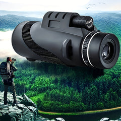 80x100 Monocular Telescope for Outdoor Observation Camping