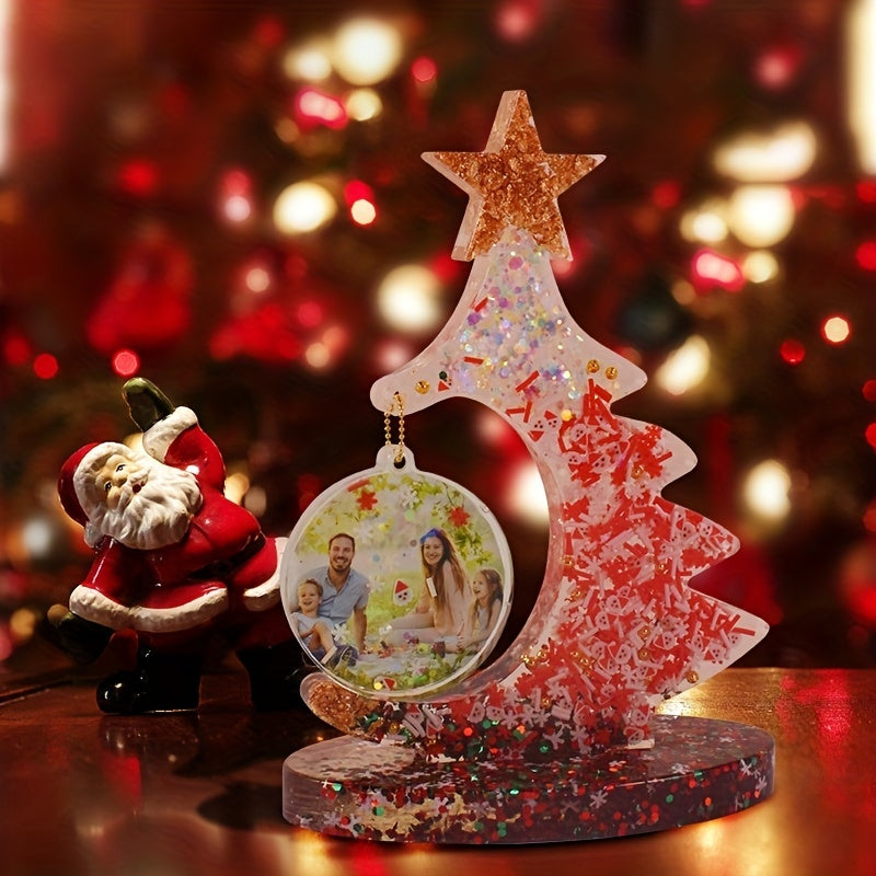 Christmas Tree Picture Frame Silicone Mold