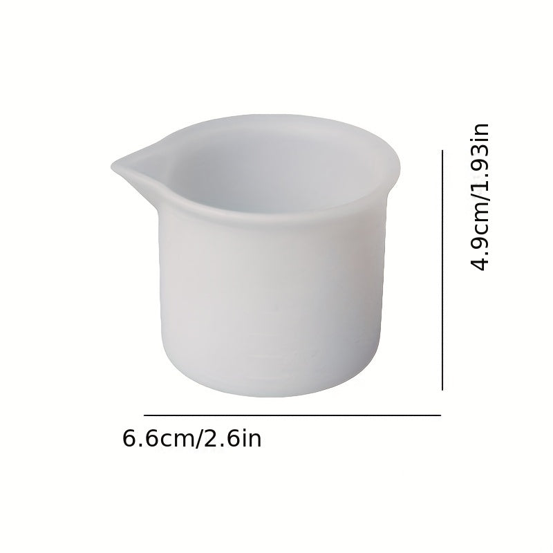 5pcs 50ml Silicone Measuring Cup Set DIY Casting Art Kitchen
