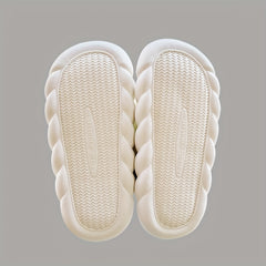 Men's Anti-Skid Frog Slides Open Back Slippers Elevator Shoes