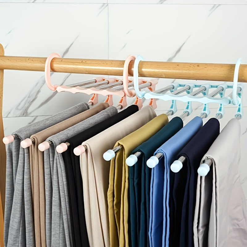 5-in-1 Stainless Steel Telescopic Pants Hanger