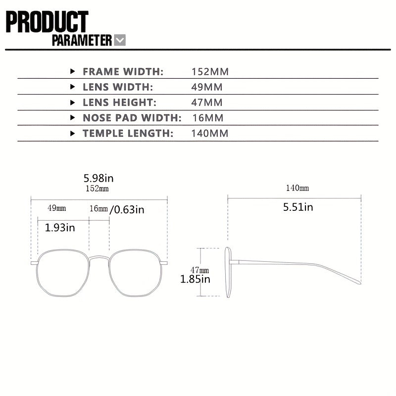 Y2K Aviator Sunglasses Unisex Futuristic Punk Style Outdoor Eyewear UV400
