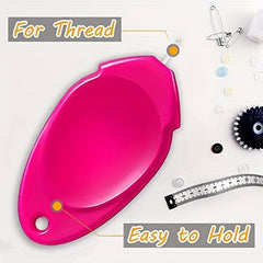 5pcs Needle Threader Tool with Clear Case for Hand Sewing, Machine Embroidery