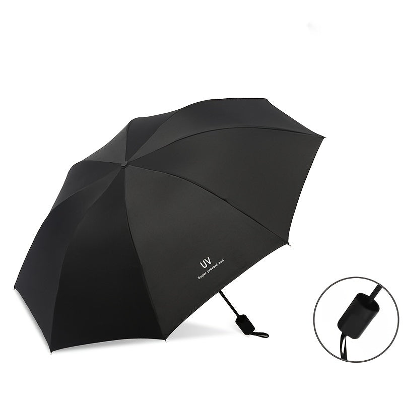 UV Protection Auto Folding Umbrella Stay Safe from Sun Rays