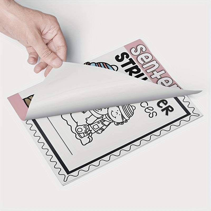 Winter Sentence Writing & Cut and Paste Workbook for Kids