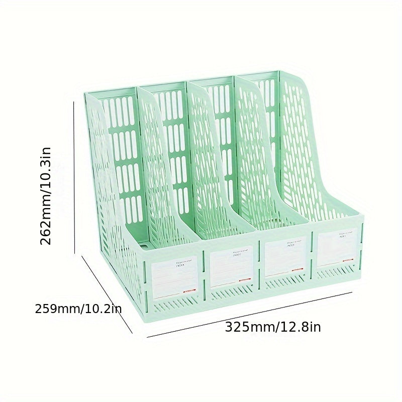 10pcs Desk Organizer File Holder Stationery Organizer