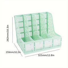 10pcs Desk Organizer File Holder Stationery Organizer
