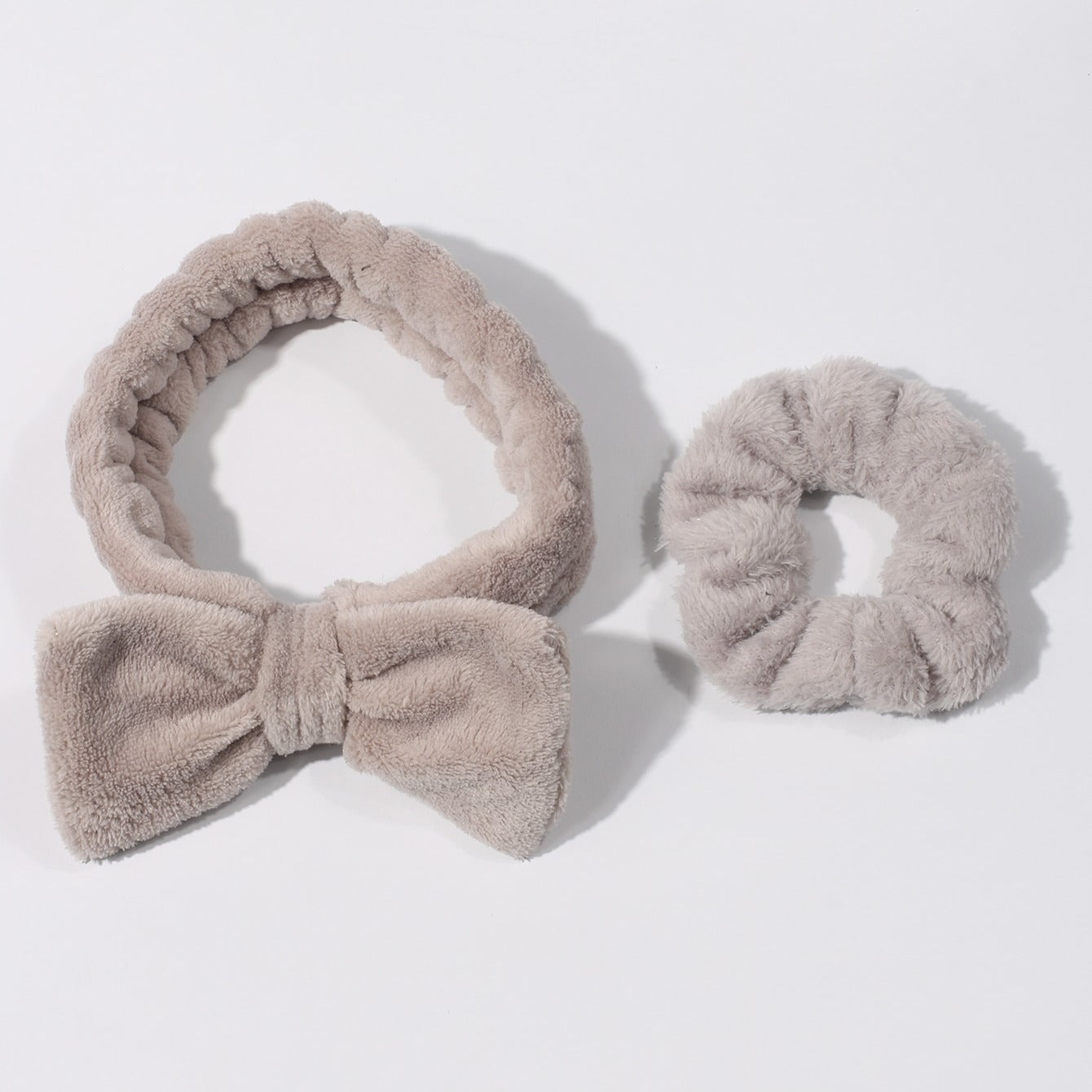 4pcs Microfiber Spa Headband & Wristband Set