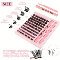DIY Lash Extension Kit with Strong Hold Lash Bond & Seal, Tweezers