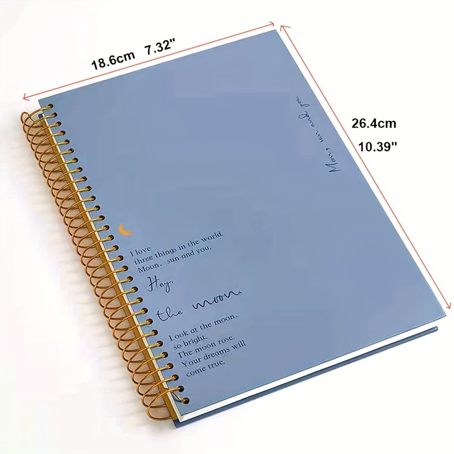 B5 Spiral Notebook Diary 150 Sheets Office Supplies School Stationery 1PC