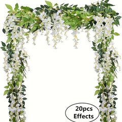 6ft Artificial Wisteria for Home Garden Wedding Decor