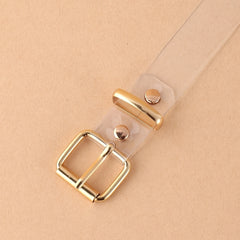 Transparent Belt Strap Jeans Belt Dress Belt Casual Clear Belt