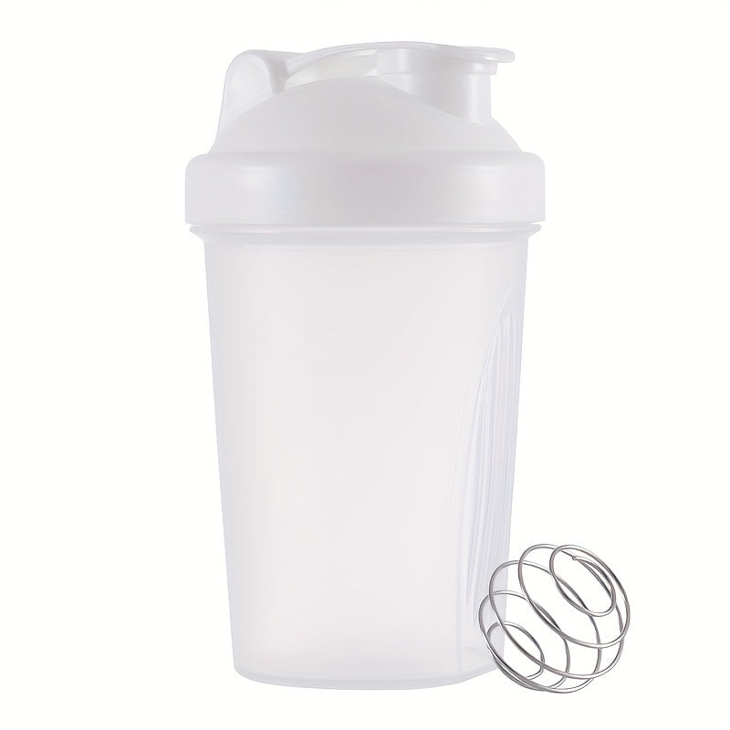 12oz Plastic Shaker Bottle Stainless Blender Ball Protein Mixes
