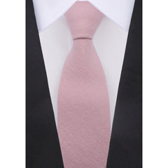 1pc Formal Cotton Tie Wedding Tie Vintage Skinny Men's Tie