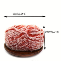 Soft Polyester Feather Fur Yarn for DIY Knitting Crocheting
