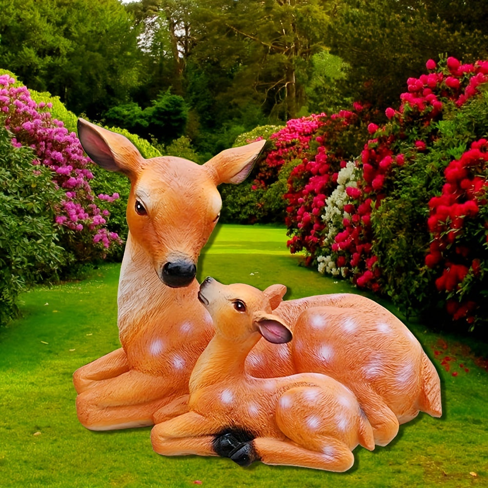 Animal Deer Statues for Outdoor Decor