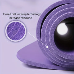 Solid Soft Yoga Mat Non slip Durable Fitness Mat 183x60.2ft