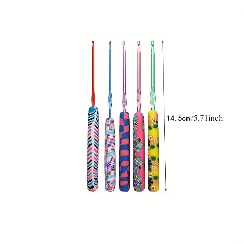 Crochet Set Soft Pottery Crochet Beginners DIY Wool Knitting Tools
