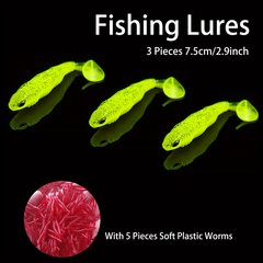 Soft Plastic Swimbaits for Bass Trout Walleye Salmon