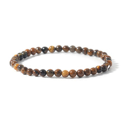 4mm Natural Stone Energy Bracelet Stackable Yoga Healing Beaded Bracelet Gift