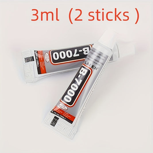 2pcs B-7000 Strength Glue for Phone Screen Jewelry Watch Rep