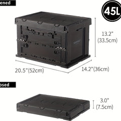 Large Capacity Folding Camping Box with Lid