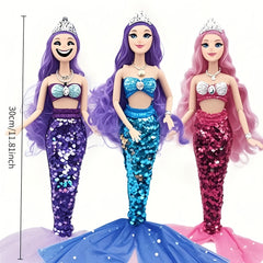 Mermaid Tail Dress up Suit Polyester DIY Toy Kit