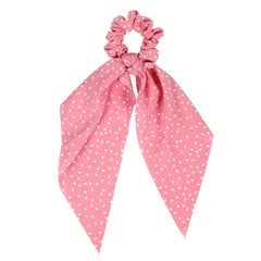 Boho Polka Dot Pattern Scarf Scrunchies Hair Tie Hair Rope Hair Scarves