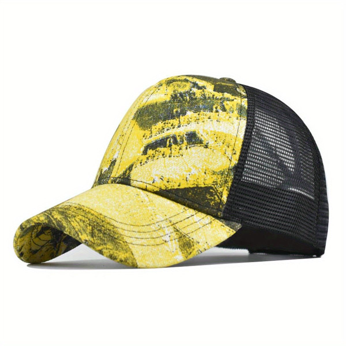 Y2K Block Baseball Cap Hip Hop Snap Back Hat