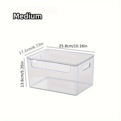 Transparent Storage Box with Lid Waterproof and Dustproof
