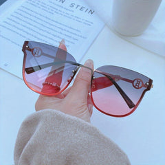 Square Sunglasses Gradient Glasses UV400