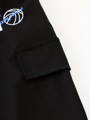 Boys Casual Letter Print Thin Comfortable Quick Drying Pants