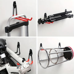 12pcs Wall Mount Garage Hooks Heavy Duty Bike Tool Hanger Organizer Rack