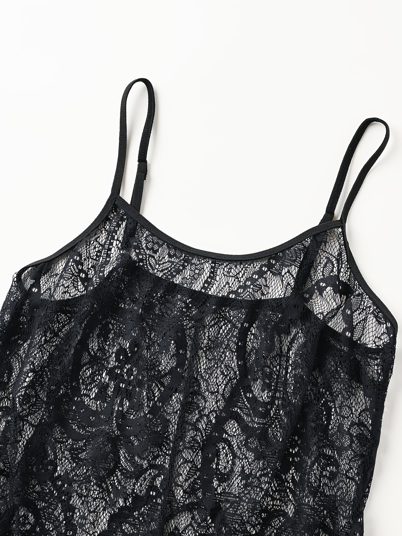  Lace Trim Boho Nightdress