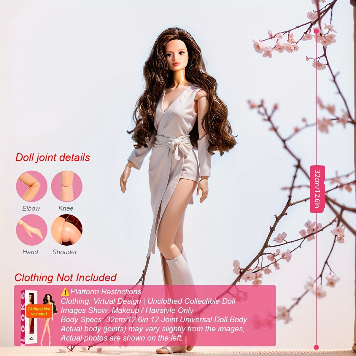 Golden Label Model Doll Gift 12 Joint Poseable Girl Toy