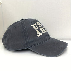 Unisex Adjustable Baseball Cap with American Flag Embroidery