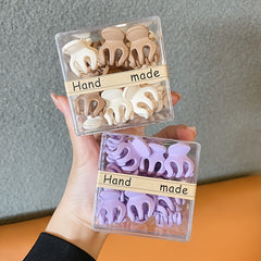10pcs Mini Hair Claw Clips Non Slip Strong Hold Grip Hair Jaw Clip
