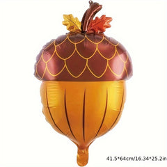 Thanksgiving Decoration Autumn Leaf Aluminum Balloon Set