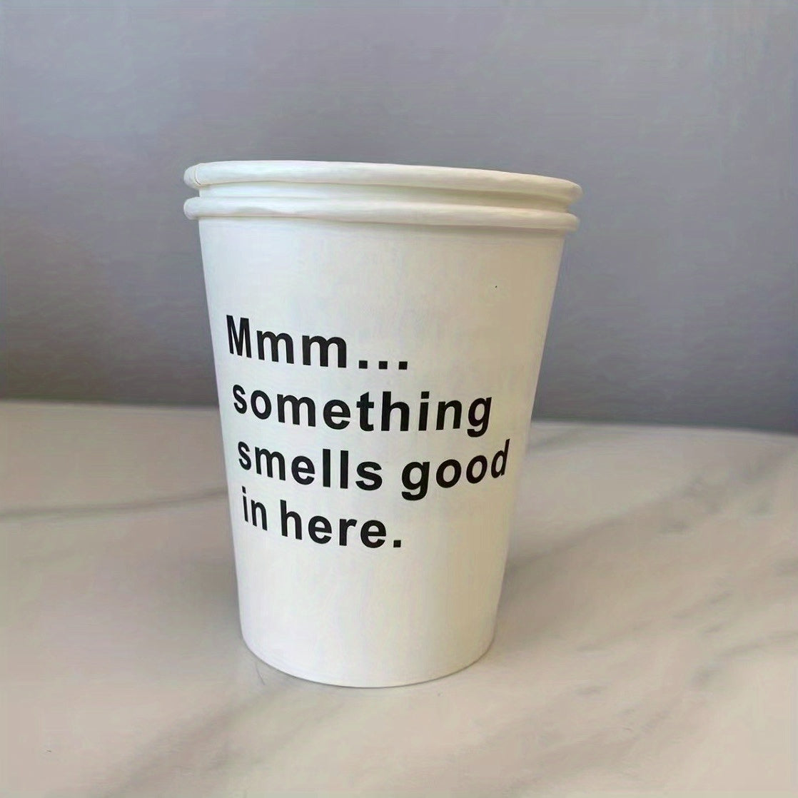 50pcs Disposable Paper Cups 250ml Household Water Coffee Tea Cup