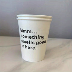 50pcs Disposable Paper Cups 250ml Household Water Coffee Tea Cup