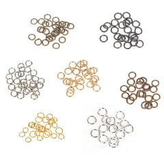 Jump Rings Split Rings Connectors Jewelry Making Supplies 4-12mm